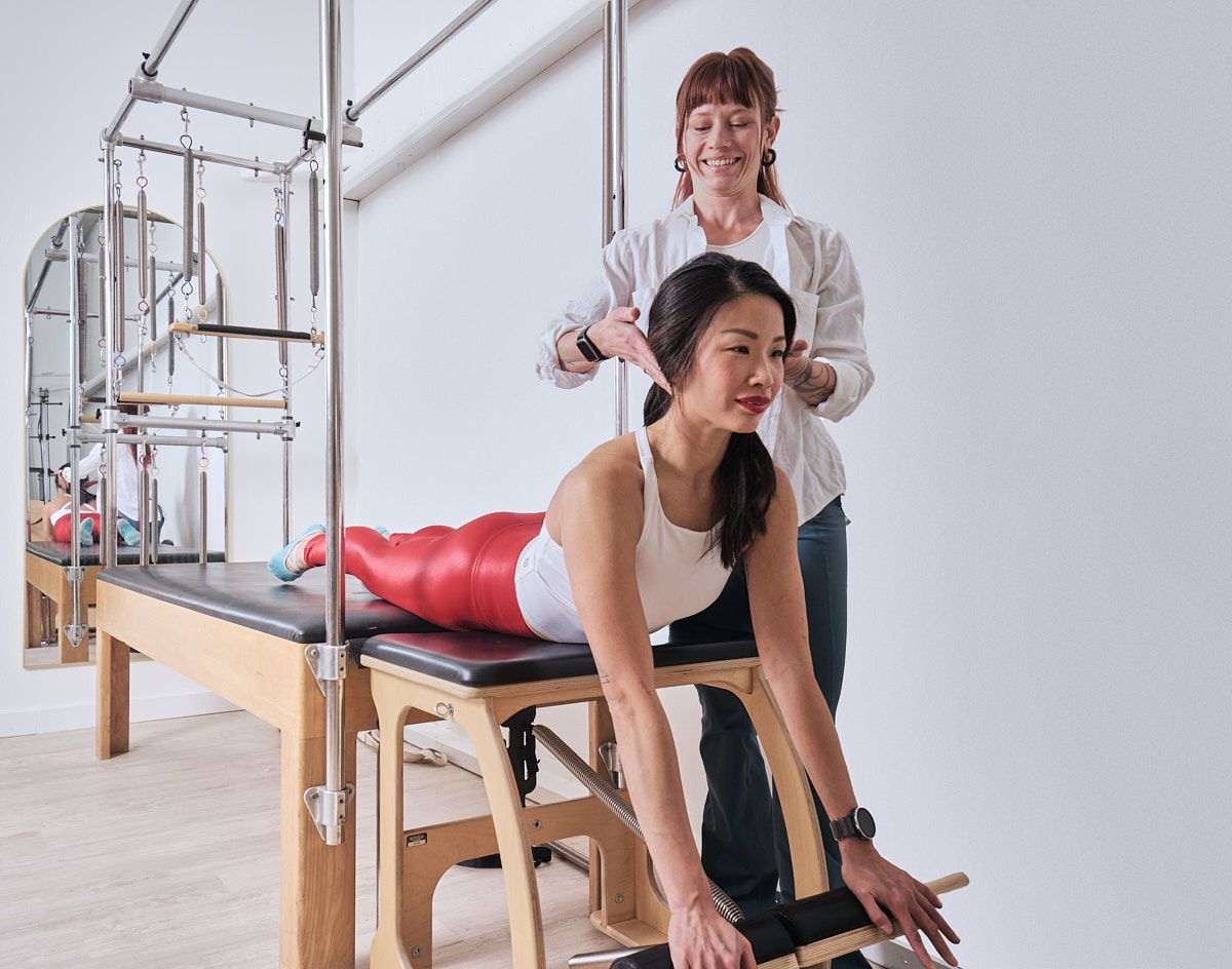 A private session at The Movement Temple